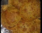 A picture of step 7 of Besan Wheat Flour Rava & Kasuri Methi ki Spicy Puri.