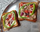 A picture of step 9 of Bread pizza.