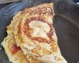 A picture of step 6 of Meat free western omelette.