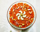 A picture of step 4 of Gajar ka halwa.