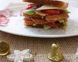 A picture of step 6 of Chicken salami sandwich.
