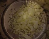 Gombás, borsós sertésszív pörkölt, kacskaringós tésztával recept fázis 1 fotója