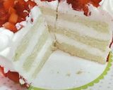 صورة لخطوة 4 من وصفة تورتة فراولة