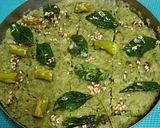 A picture of step 7 of Moong Bean Dhokla.