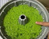 Foto langkah ke 7 dari resep Puding Lumut Lapis Coklat.