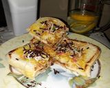 Foto langkah ke 4 dari resep Roti Bakar Selai Tape Singkong.