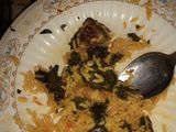 Dafadukan shinkafa da kwadon zogale