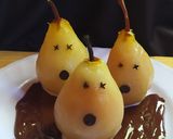 Foto del paso 3 de la receta: Peras En Almíbar Fantasmita Halloween