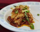 A picture of step 5 of Fish karahi.