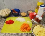 Foto del paso 2 de la receta: Guiso de mondongo con chorizo colorado