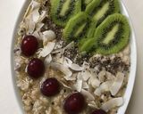 Foto del paso 1 de la receta: Porridge de avena con chía, linaza y frutas