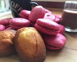 Une image de l'étape 5 de Macarons framboises.