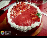 صورة لخطوة 2 من وصفة تورتة بالفراولة 🎂🎂🍓🍓