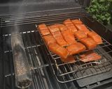 A picture of step 4 of Smoked Salmon on a BBQ.