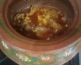 A picture of step 2 of Mutton nehari in clay pot.