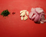 Foto del paso 2 de la receta: Tortiglioni al olio, con ajo y chalota