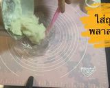 รูปขั้นตอนการทำที่ 7 ของ ขนมบัวหิมะไส้สตอเบอรี่🍓