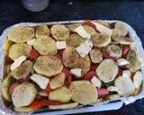 Foto del paso 4 de la receta: Pollo al horno con papas
