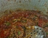 A picture of step 3 of Mutton biryani.