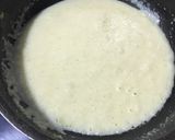 A picture of step 2 of Tiranga soji sira cake.