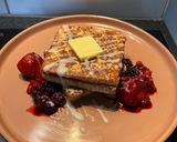 A picture of step 4 of Hong Kong-Style French Toast.