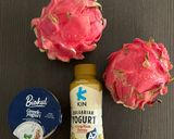 Foto langkah ke 1 dari resep Minuman Naga Berries Yogurt.