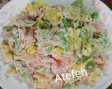 عکس مرحله 5 از دستور سالاد پاستا🥗♥️