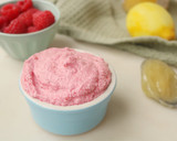 A picture of step 9 of Raspberry Lemon Buttercream Frosting.
