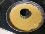 Bizcocho de zanahoria y crema de chocolate