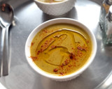 Foto del paso 7 de la receta: Crema de habas y guisantes secos (bissara)