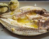 Foto del paso 4 de la receta: Lubina a la espalda