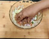 A picture of step 2 of Dahi egg kebab.