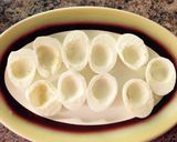 Foto del paso 1 de la receta: Huevos rellenos de atún 
