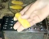 A picture of step 5 of Sheshar (chitrali traditional snacks).