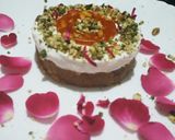 A picture of step 14 of Falhari praline khoya cake.