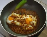 Foto langkah ke 4 dari resep ❤️ Nasi Telor Ceplok ala 999 Pontianak.