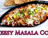 A picture of step 6 of Cheesy Masala Corn Sabzi.