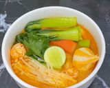 Foto langkah ke 7 dari resep Steamboat Tomyam super Enak.
