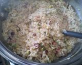 A picture of step 11 of Risotto with zucchini and saffron.