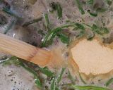 Zöldbab krémleves recept fázis 4 fotója
