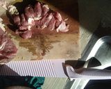 Foto langkah ke 1 dari resep Daging sapi sambal kecap.