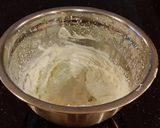 A picture of step 3 of Mint Chocolate Vanilla Cake Balls.