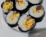 Foto langkah ke 6 dari resep Sushi Mentai Teriyaki.