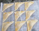 Foto del paso 4 de la receta: Triángulos de hojaldre y cabello de ángel