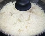 A picture of step 9 of Mushroom Corn Milk Biryani.
