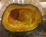 Foto del paso 1 de la receta: Zapallo brasilero relleno. (vegetariano)
