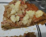 Foto del paso 11 de la receta: "Pizza"🍕de plátano🍌🥓🍗pintón🍕🧀🍅sin horno