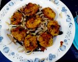 A picture of step 1 of Chicken Gola Kebab / Oval shaped chicken kebab 🍢.