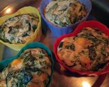 A picture of step 7 of Spinach Corn Muffins.
