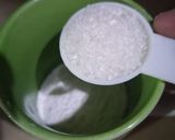 A picture of step 1 of Microwave vanilla mug cake.